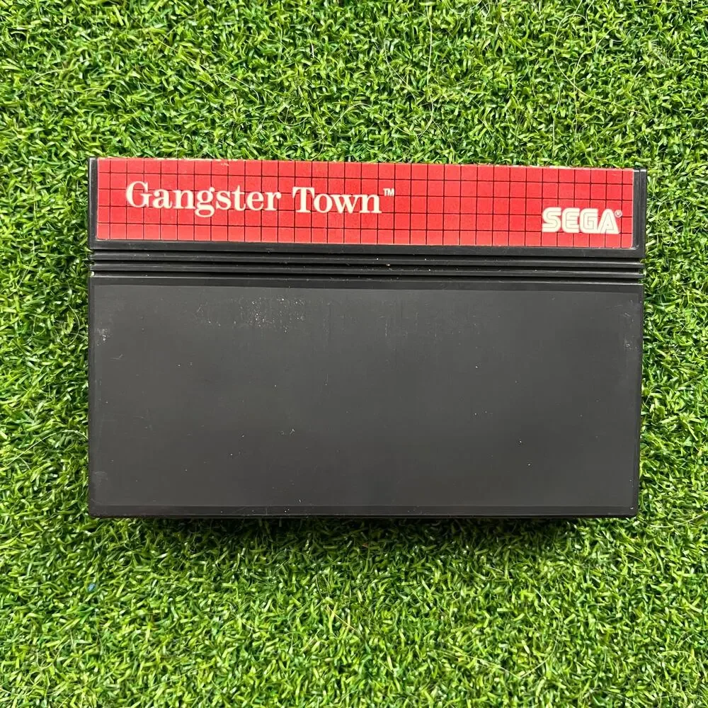 Gangster Town (Sega Master System 1987) Tested CIB